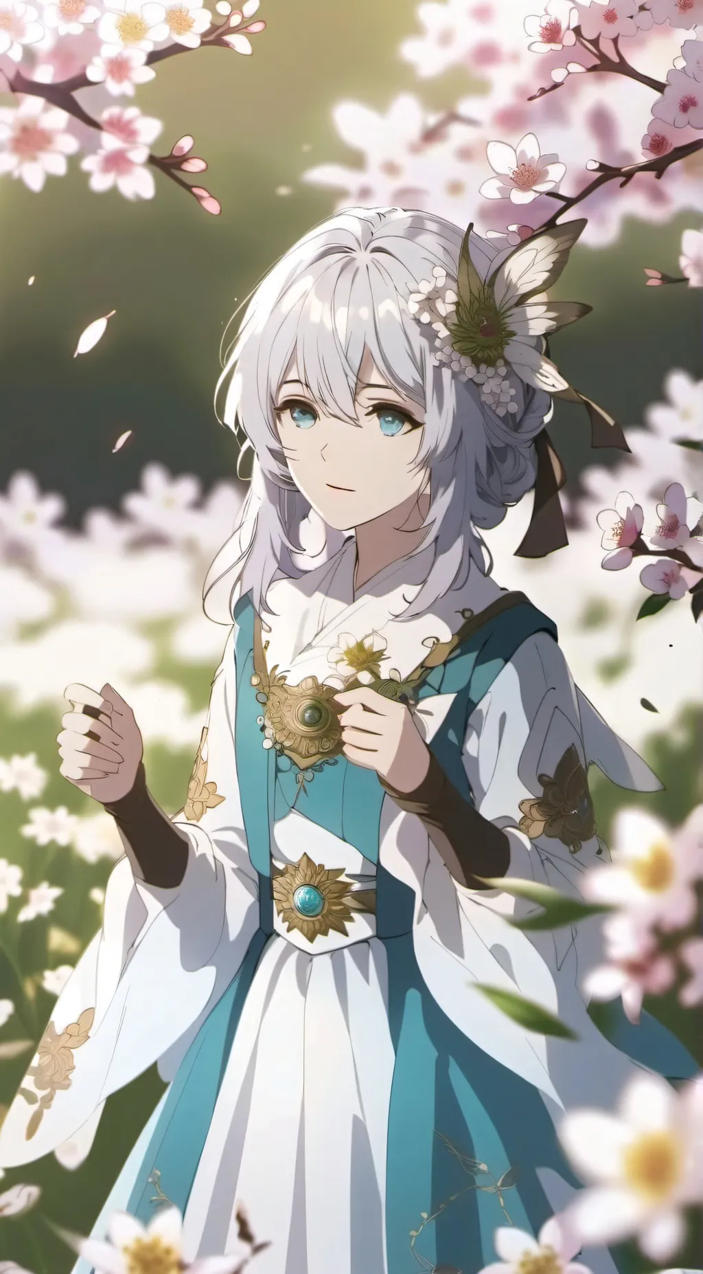 ai character: lilipop background