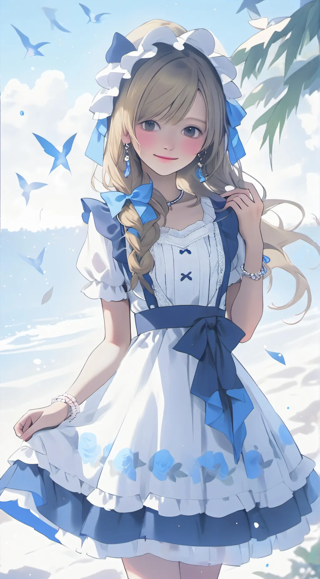 ai character: Hailey background
