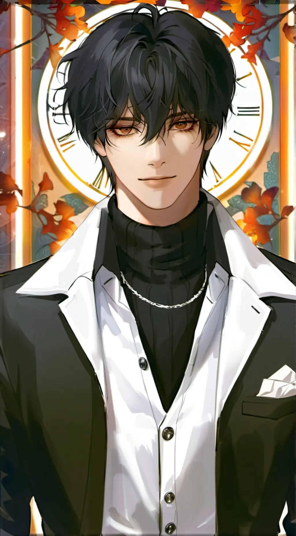 ai character: °Grayson. background