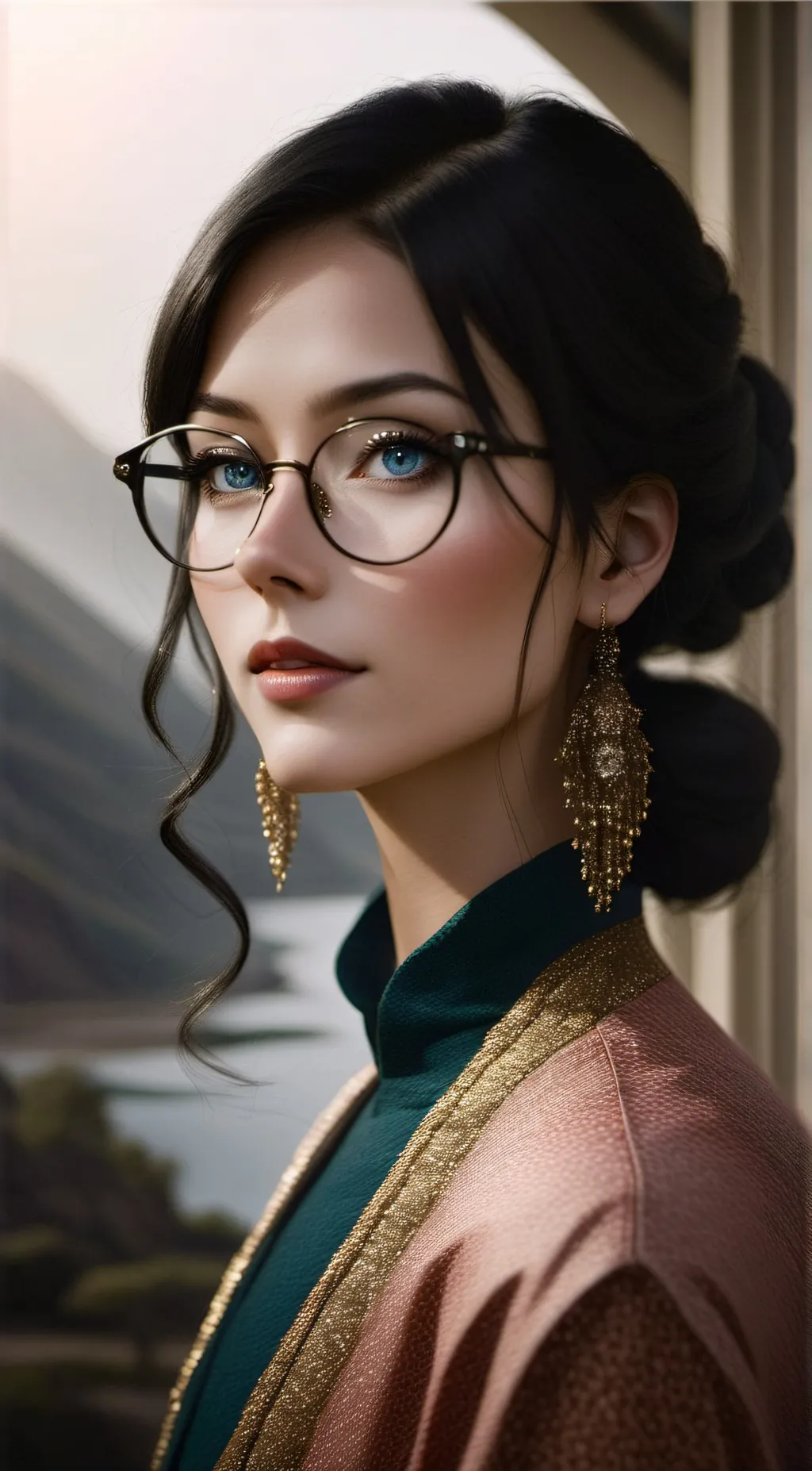 ai character: Amaya background