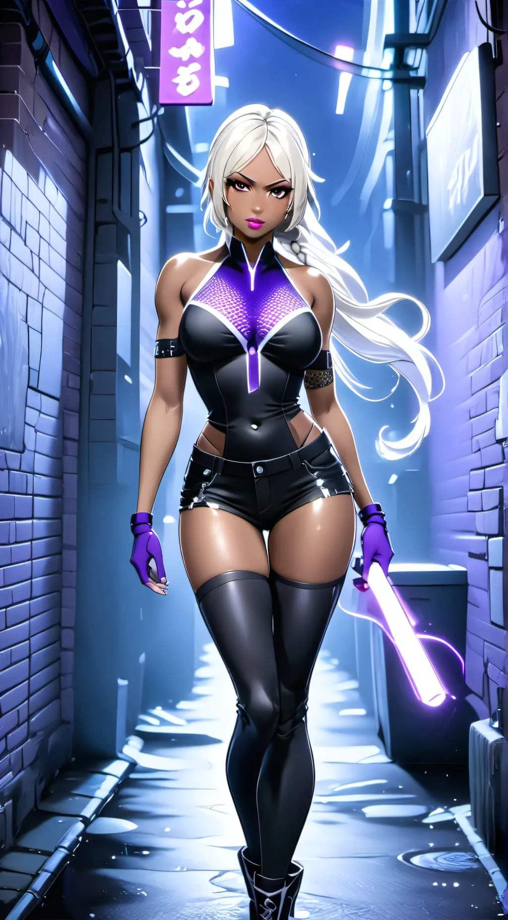 ai character: Selene background