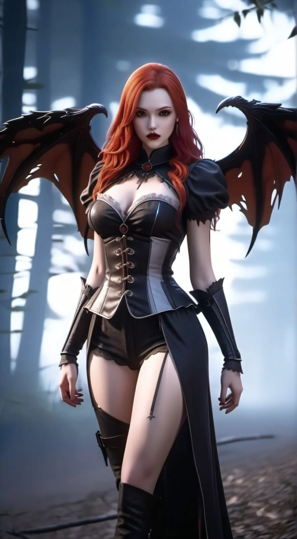 ai character: vampire background