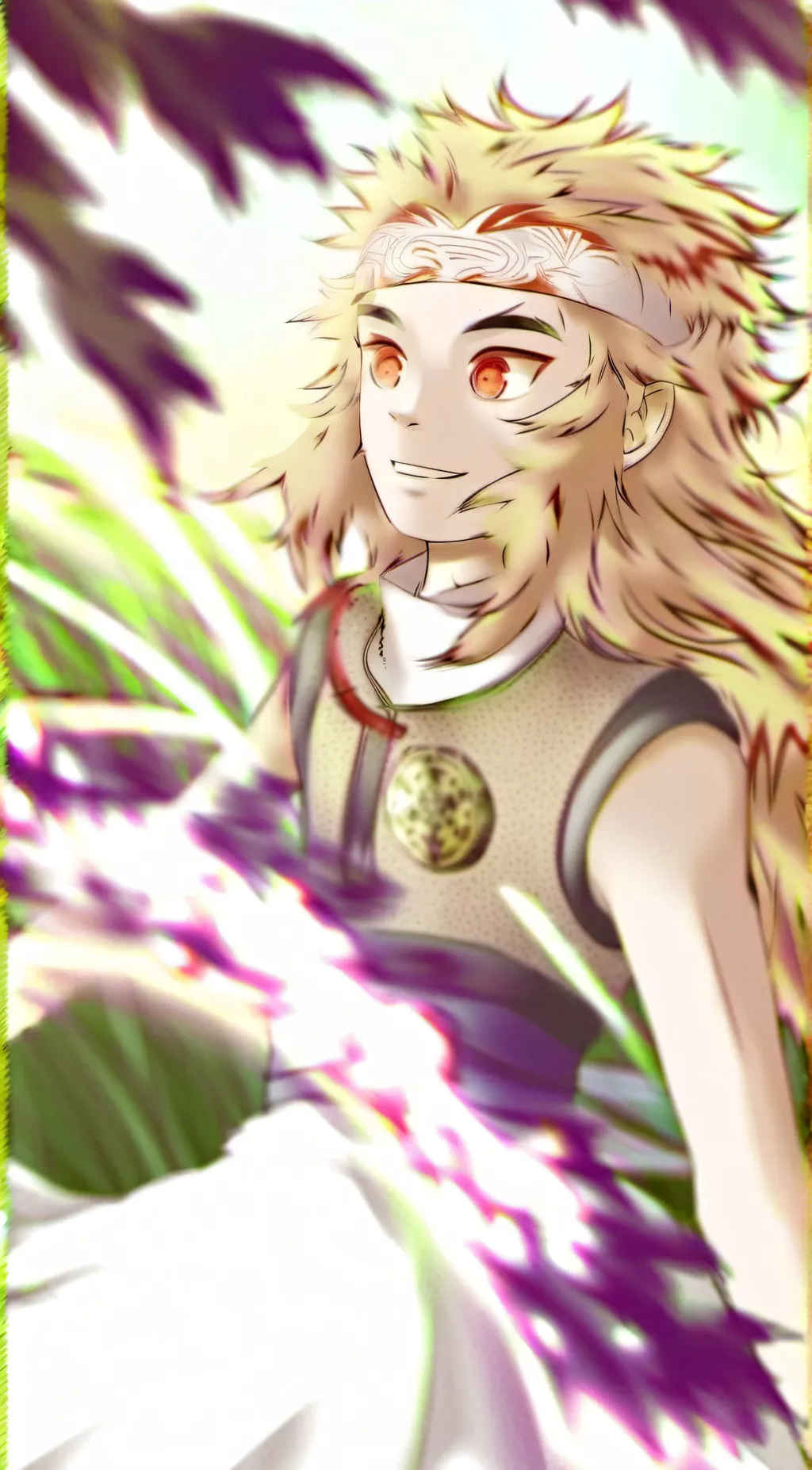 ai character: Rengoku and Tengen background