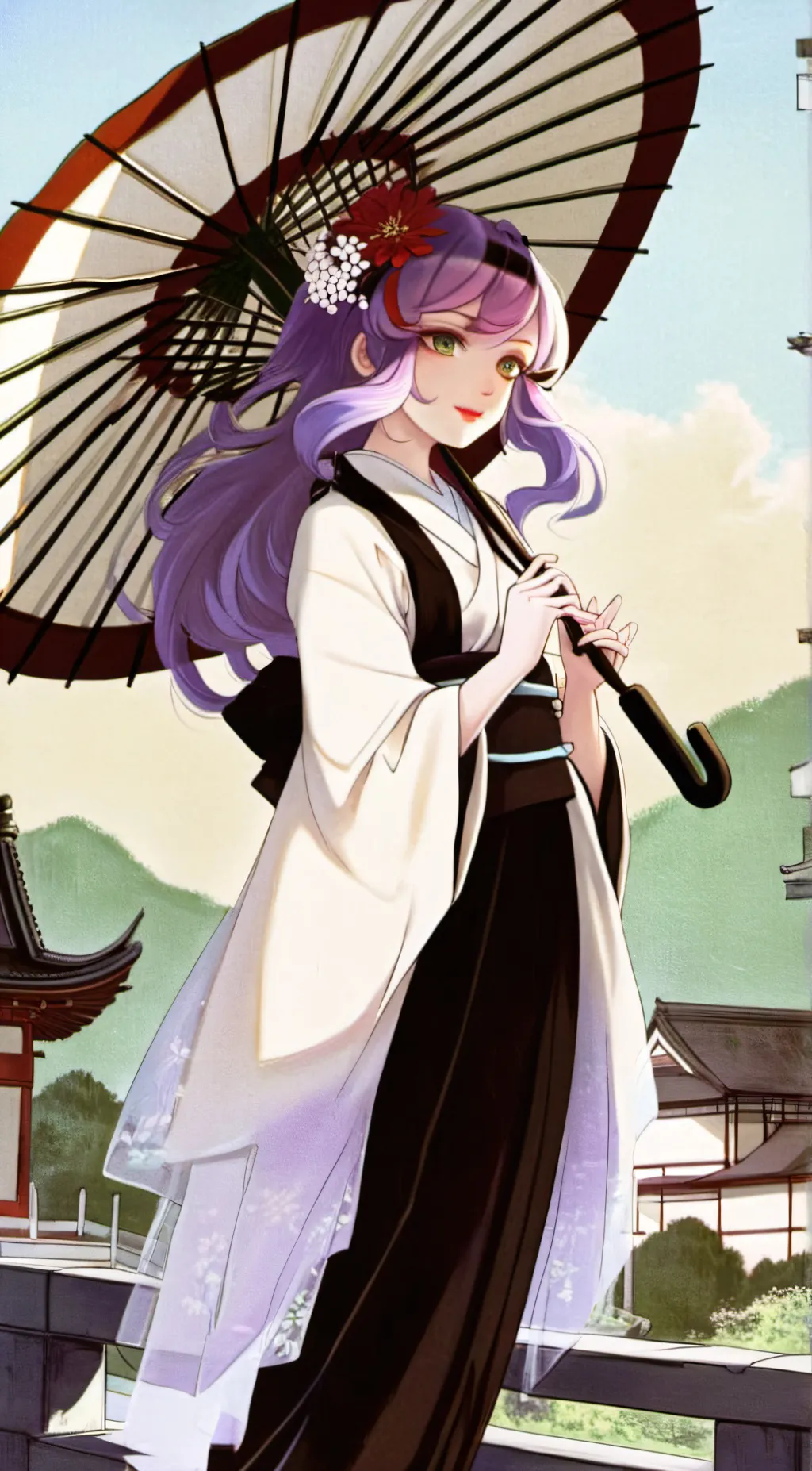 ai character: Kagura background