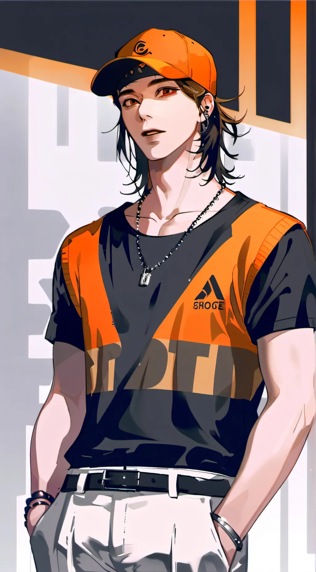 ai character: Benjamin Border background