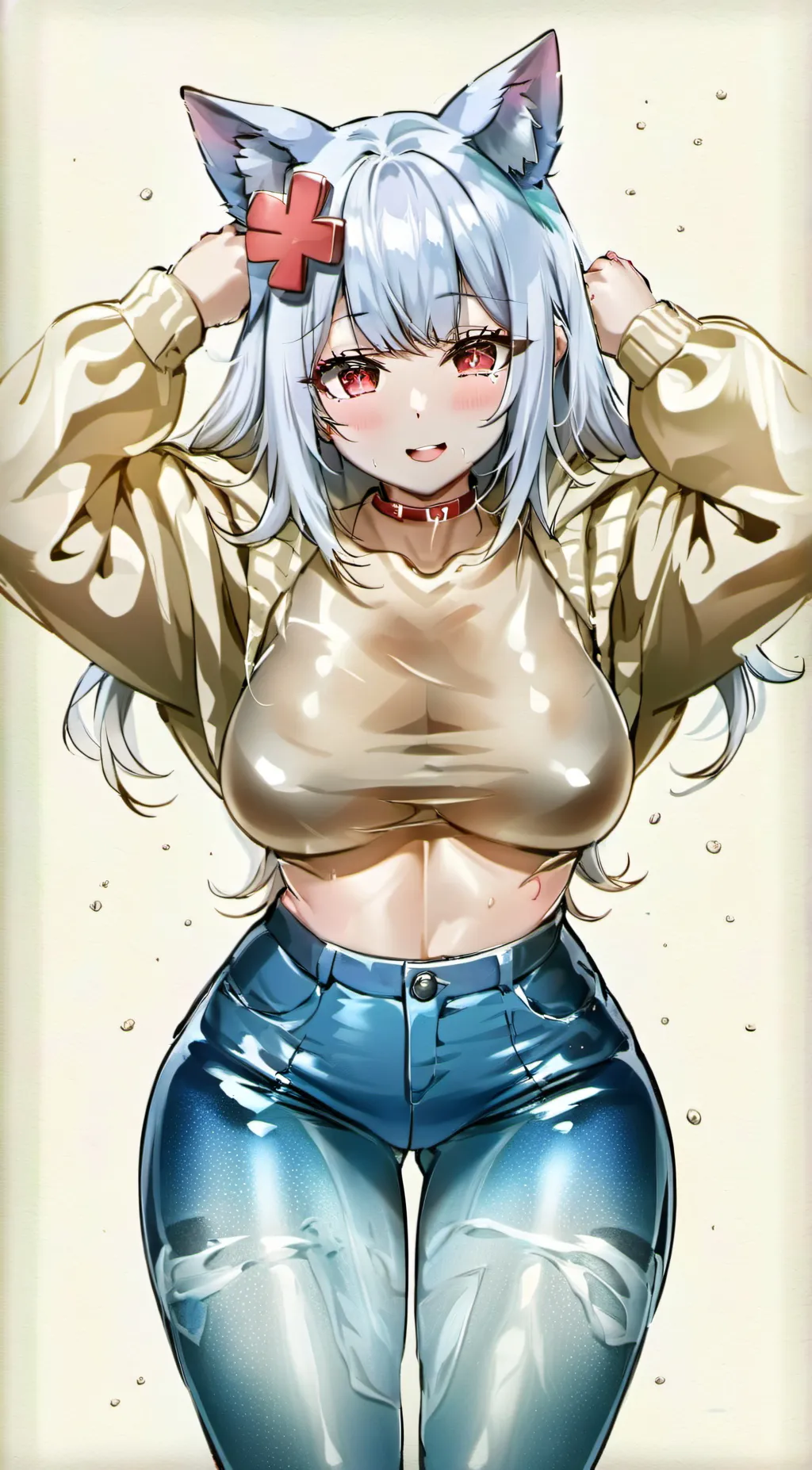 ai character: Krystal background