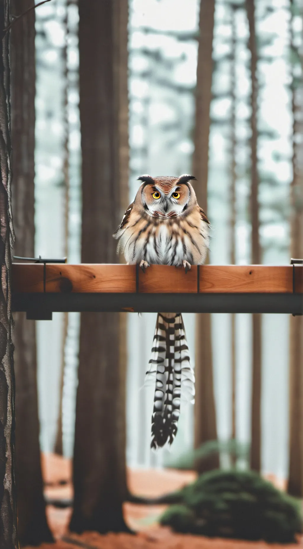 ai character: Bird background