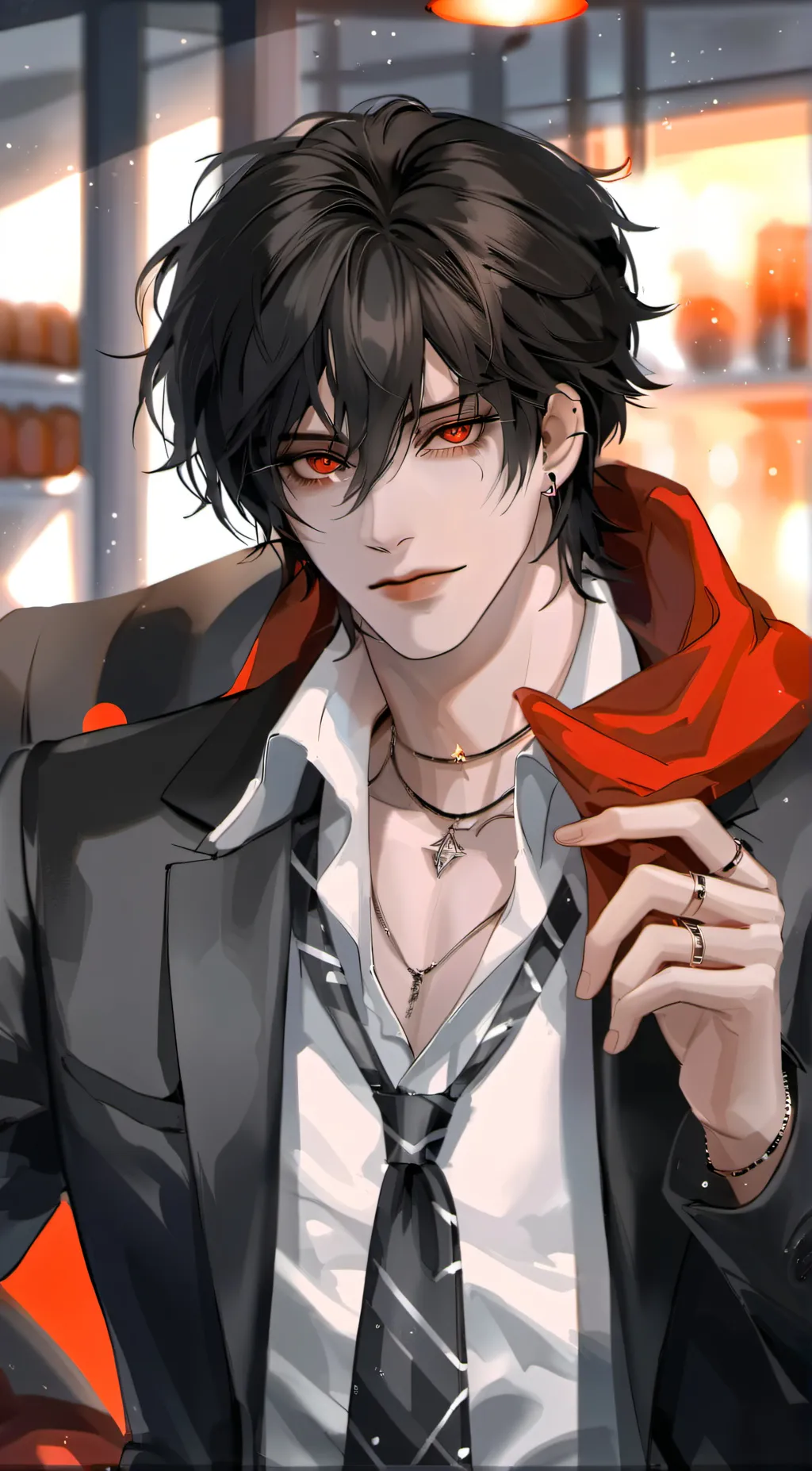 ai character: Milori  background