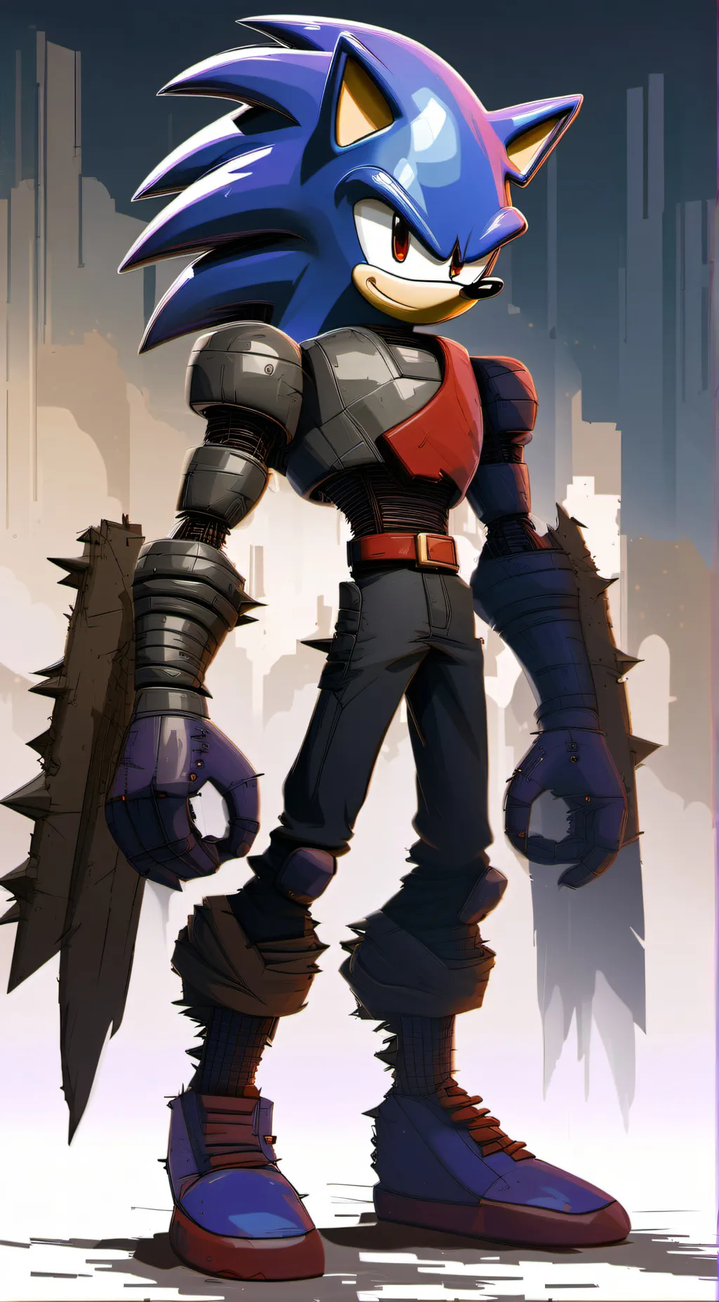 ai character: Metal Sonic background