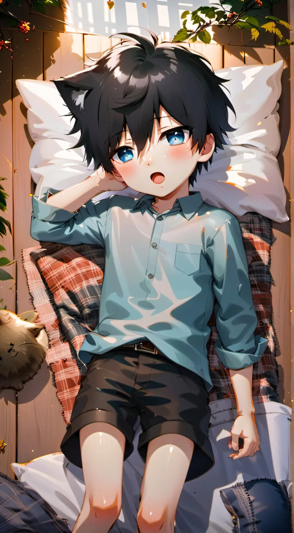 ai character: Milo background