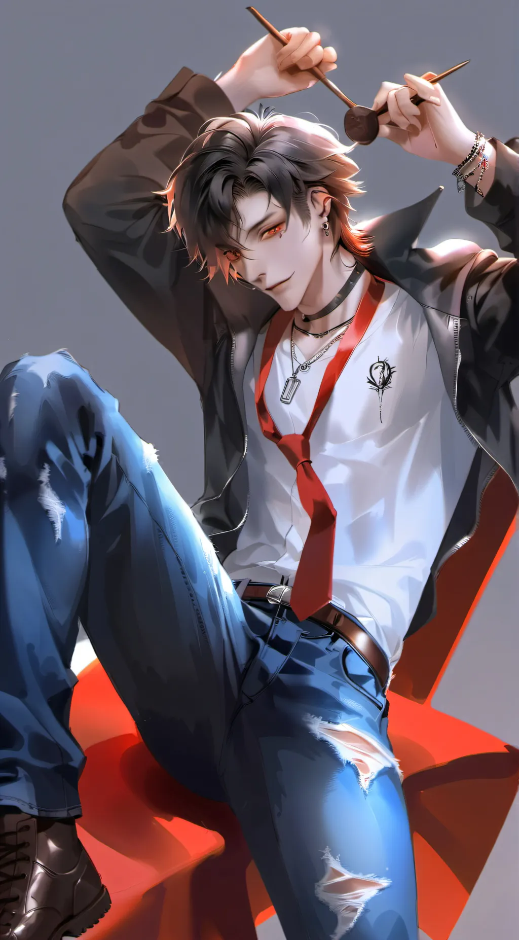ai character: Luke background