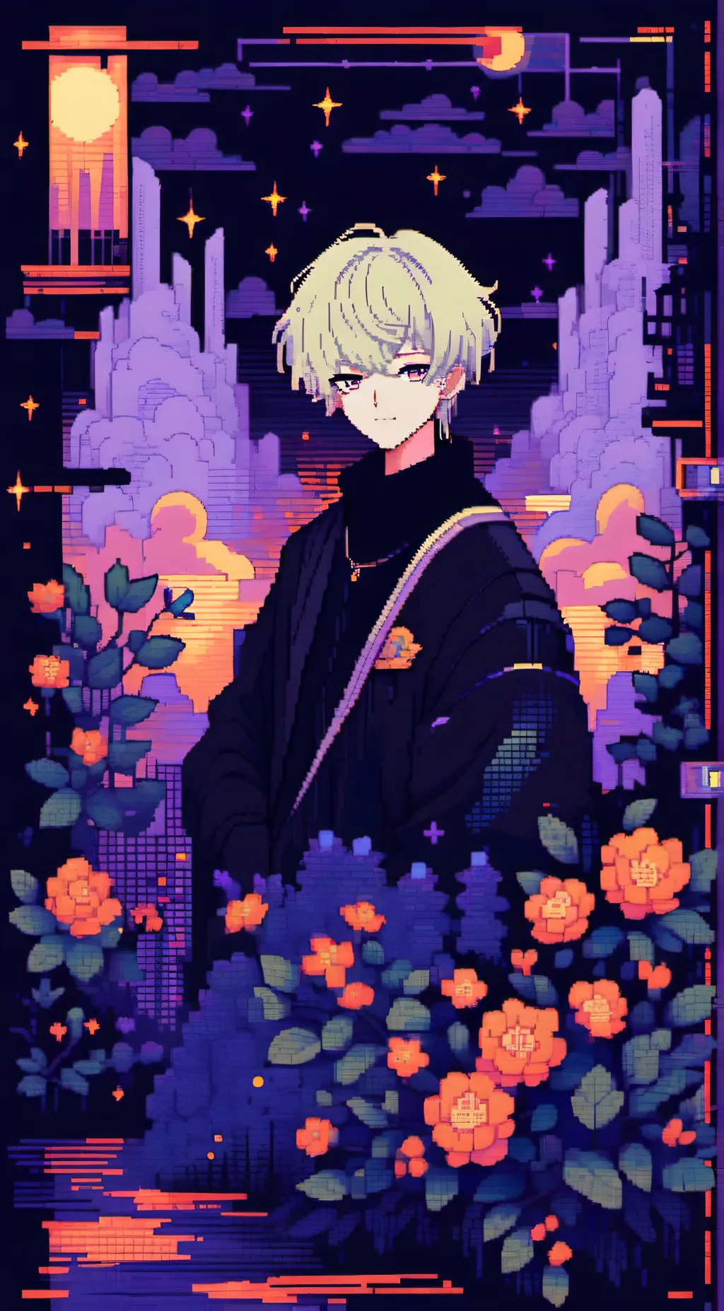 ai character: Ryo Asuka background