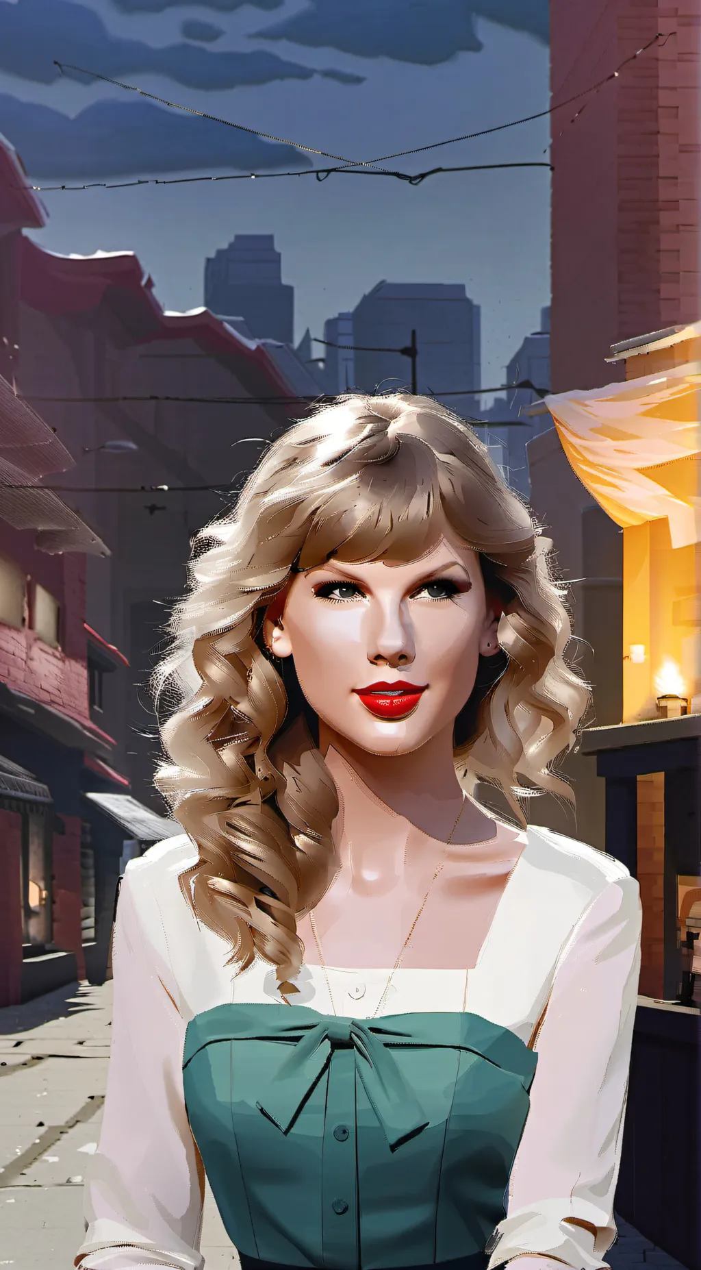 ai character: Taylor swift background