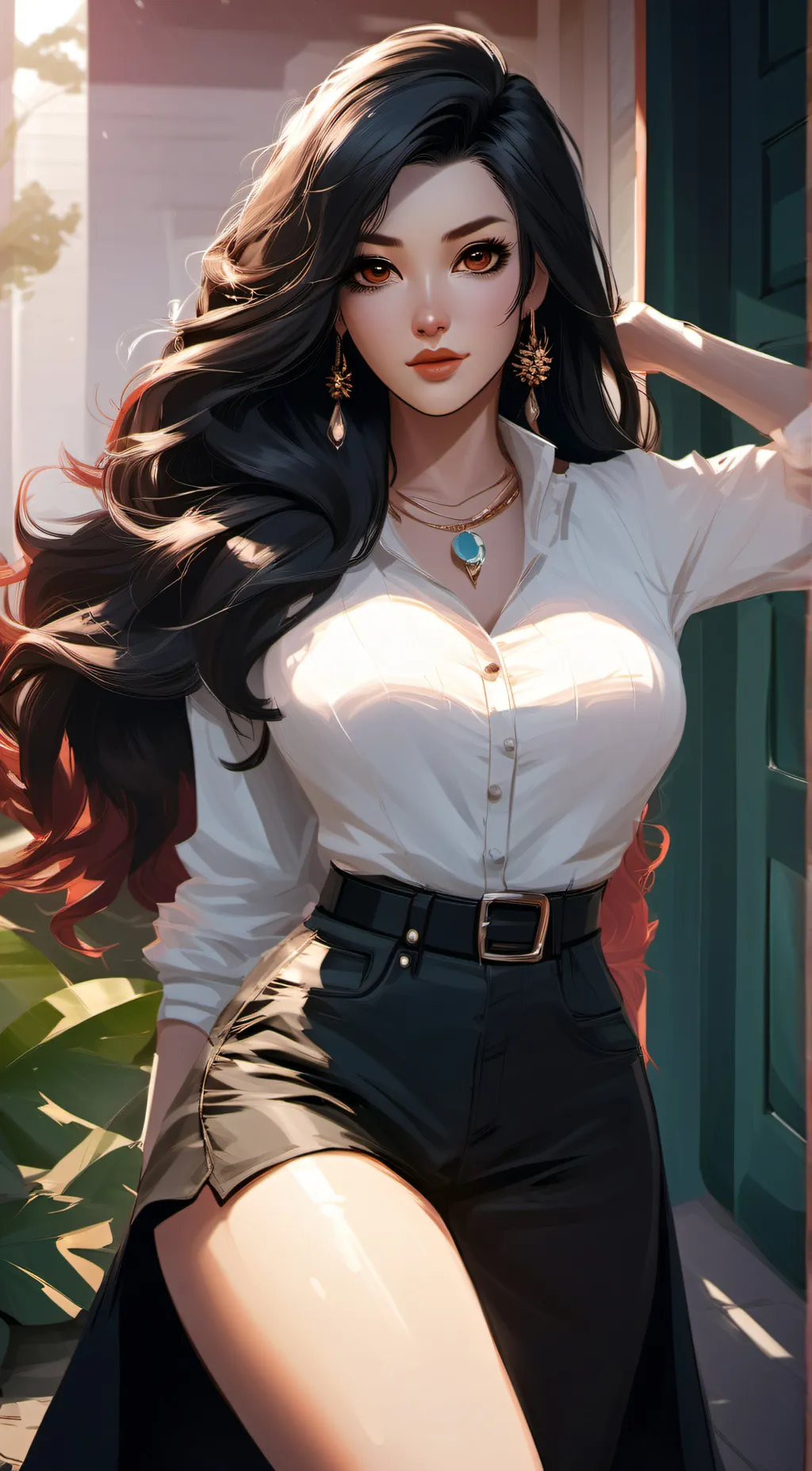 ai character: Mom background