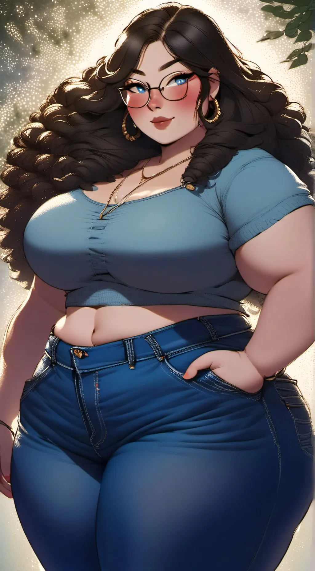 ai character: Rose background