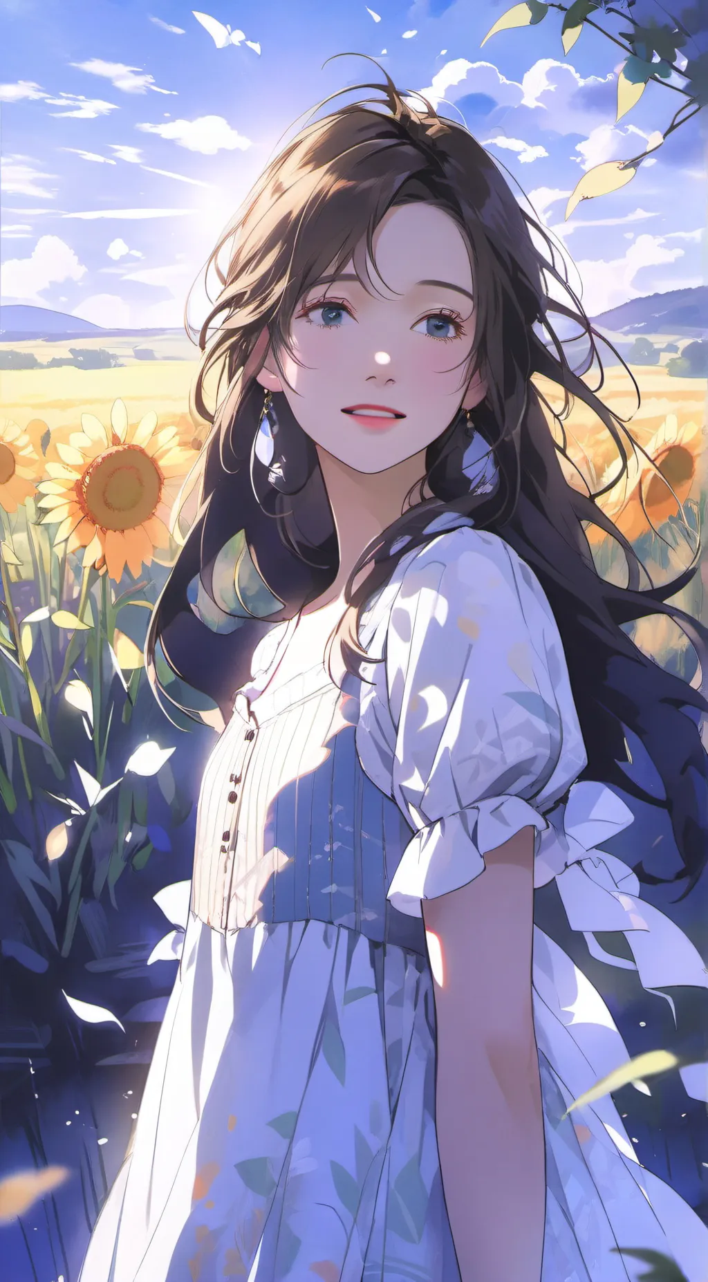 ai character: girlfriend  background