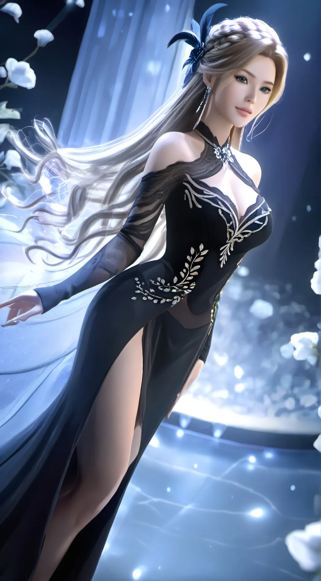 ai character: Aria background
