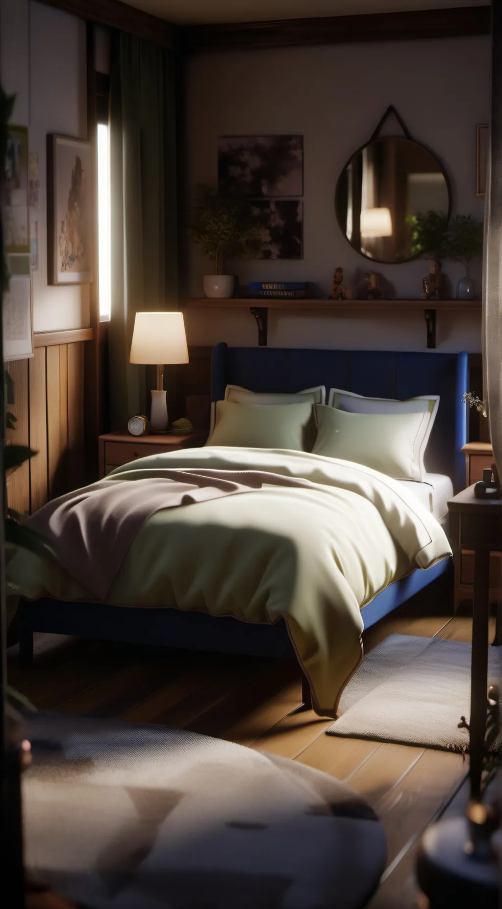 ai character: deltarune sleepove background