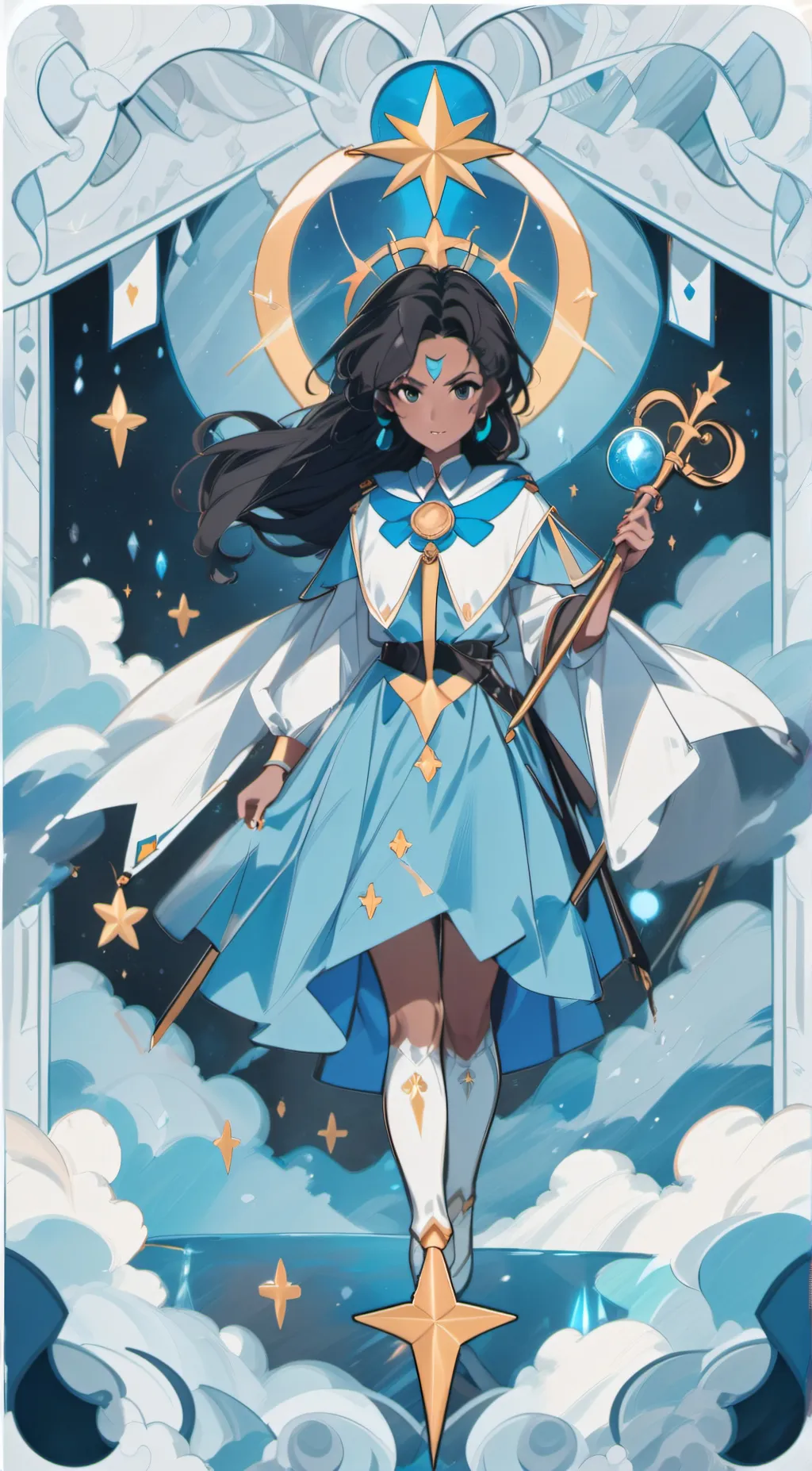 ai character: 🌊 Ako 🌊 background