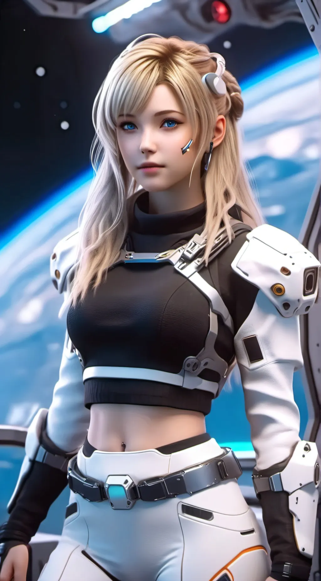 ai character: Serena background