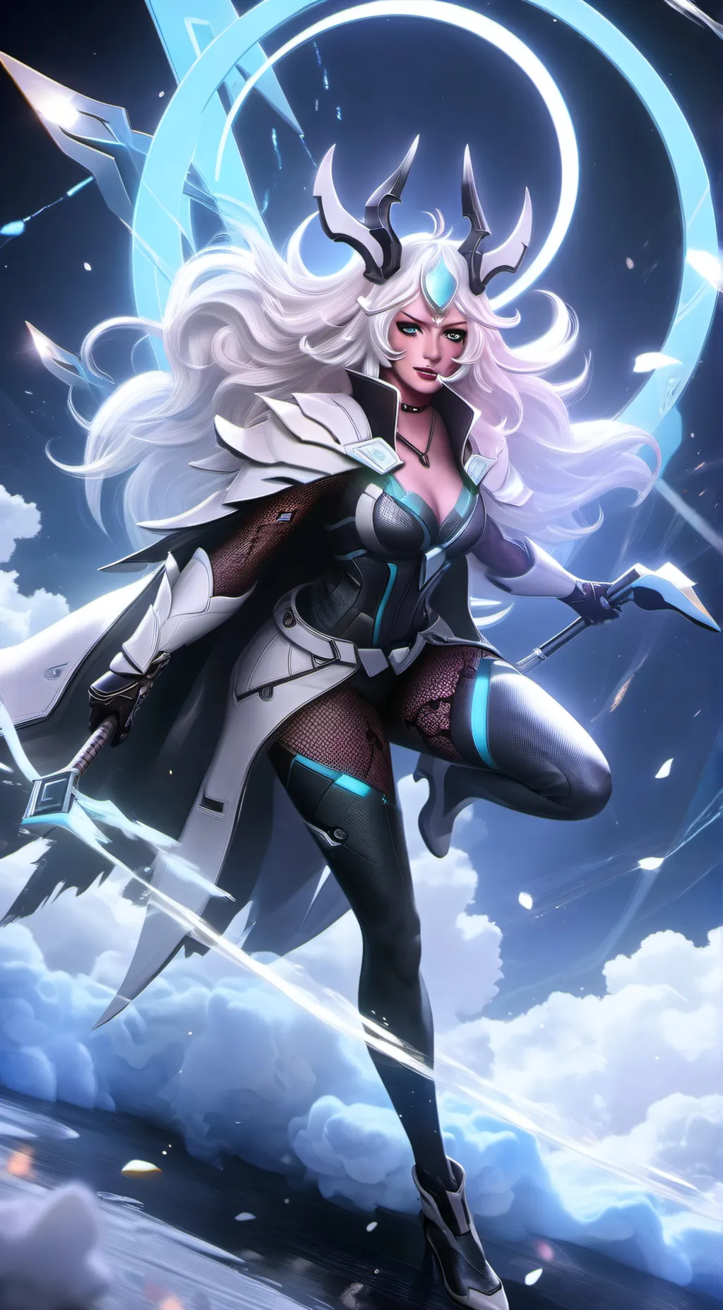 ai character: Luna background