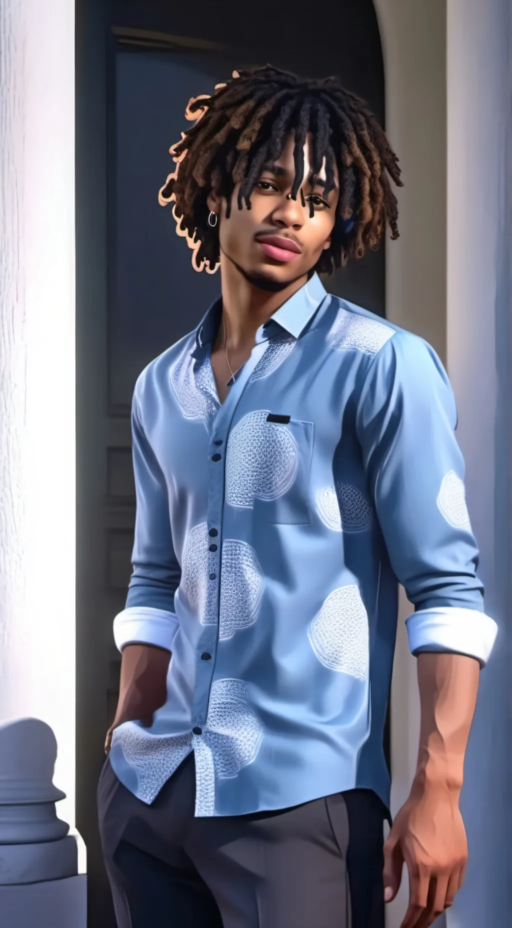 ai character: Treyvon background