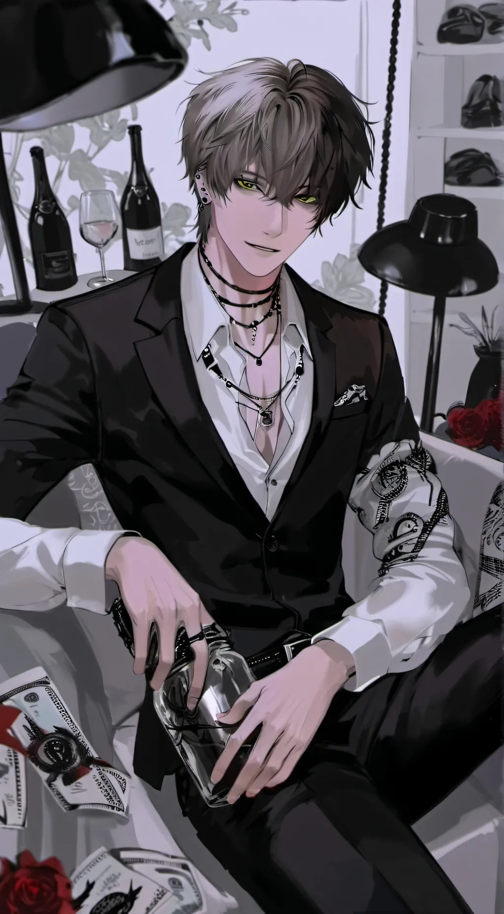 ai character: Enzo background