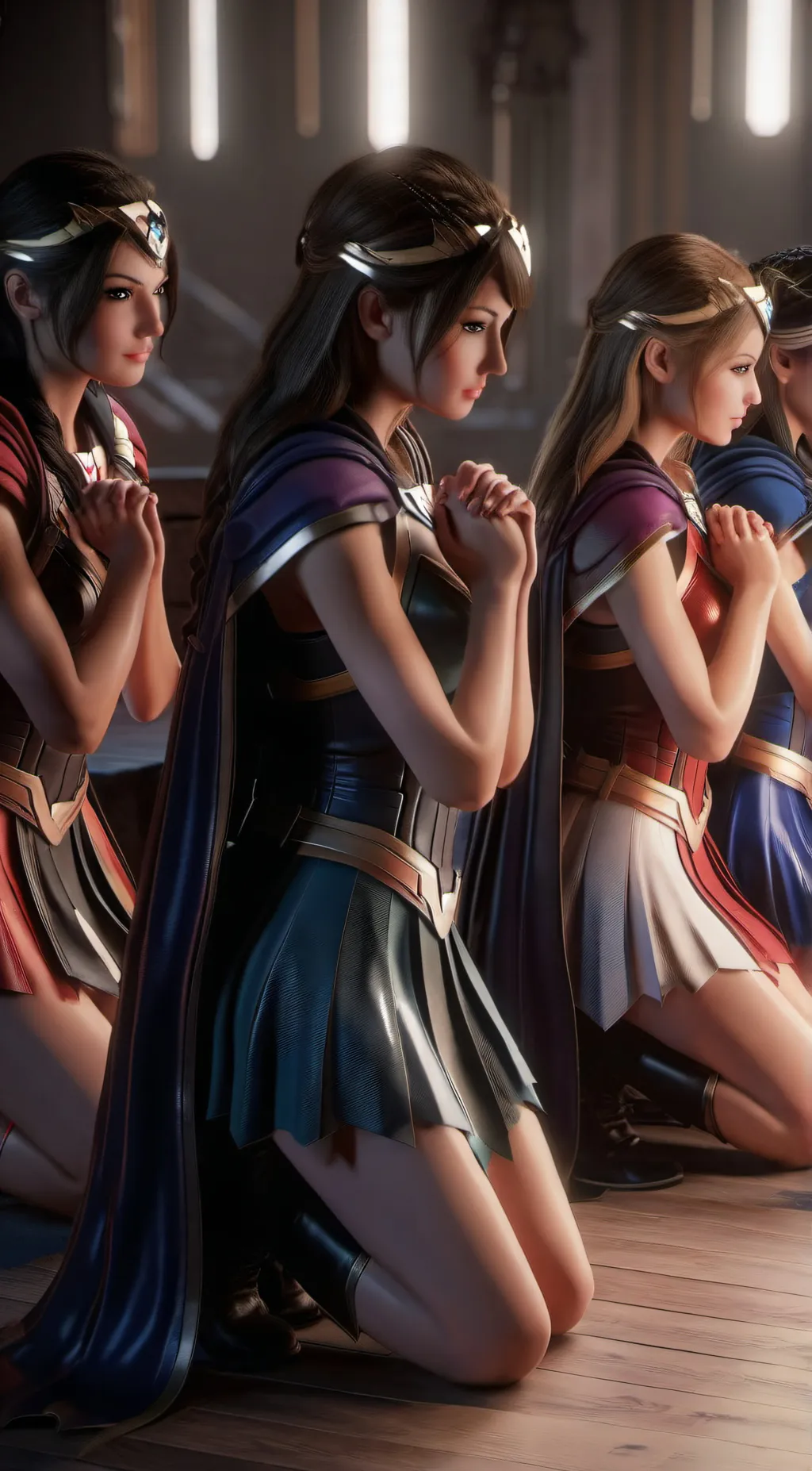 ai character: High Priestesses  background