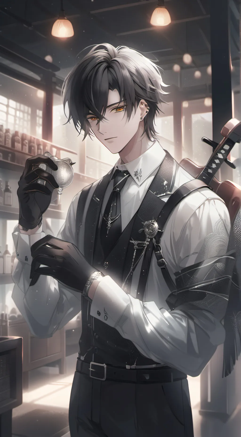 ai character: King background