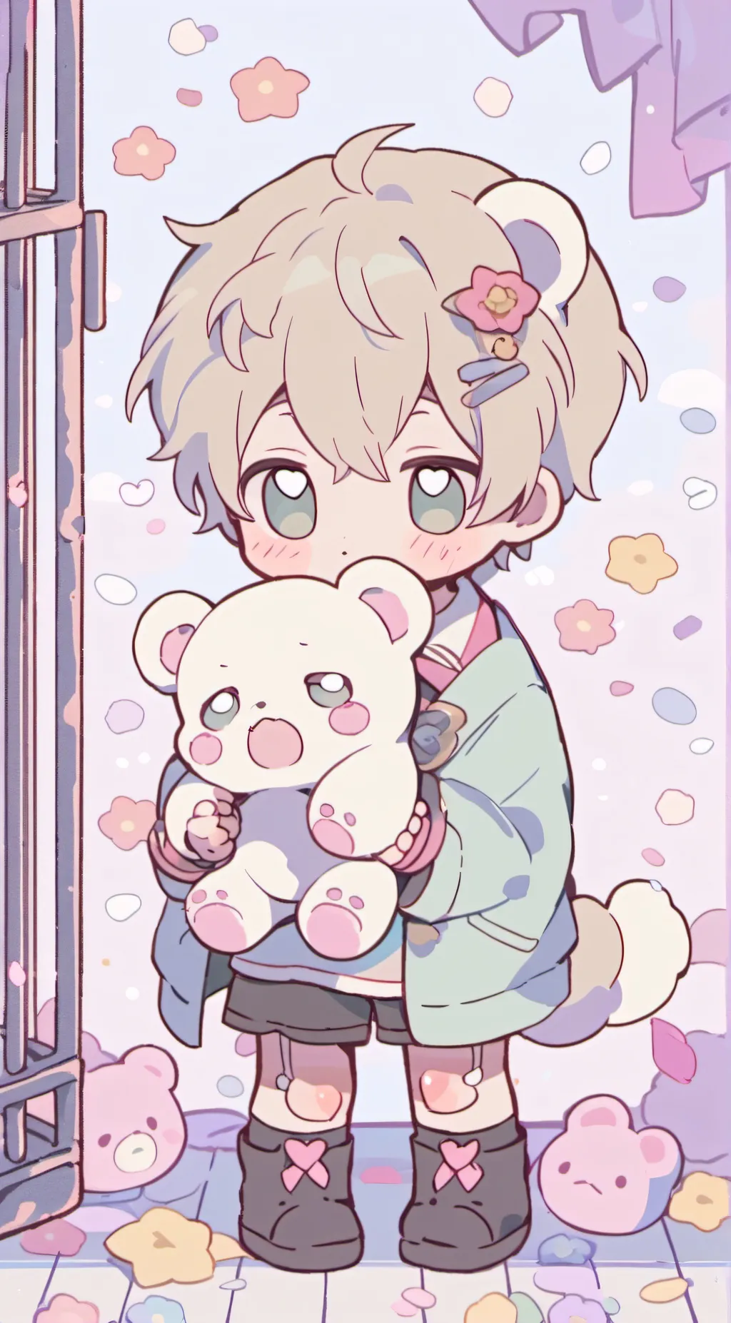 ai character: Snowie background