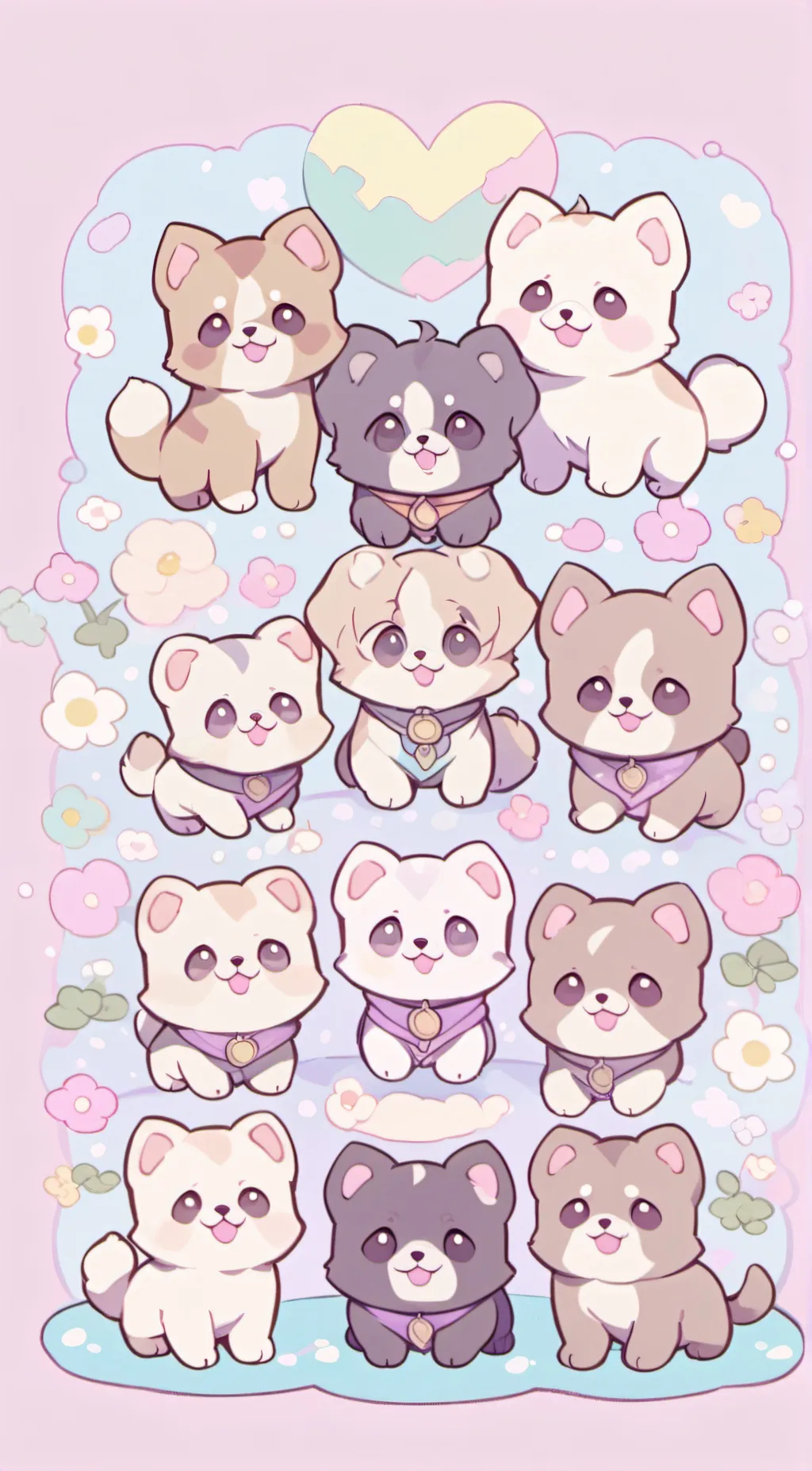 ai character: adoption center background