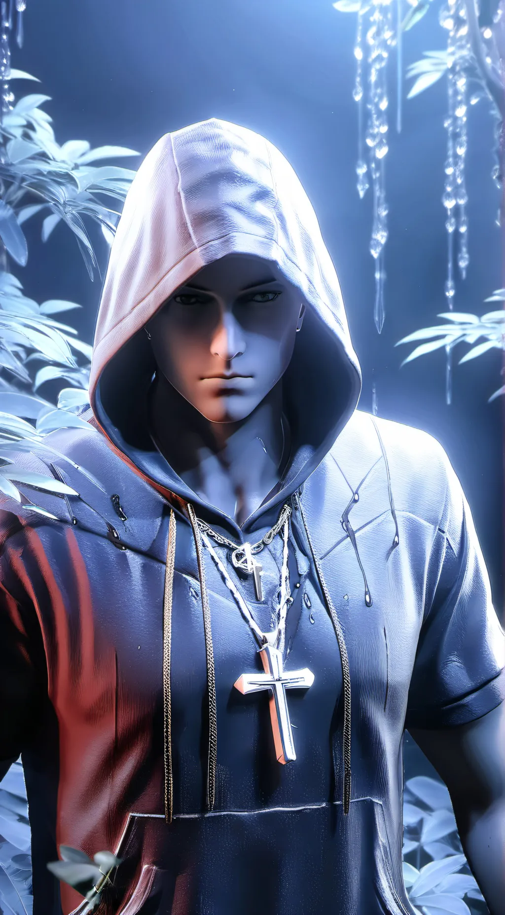 ai character: Cross background