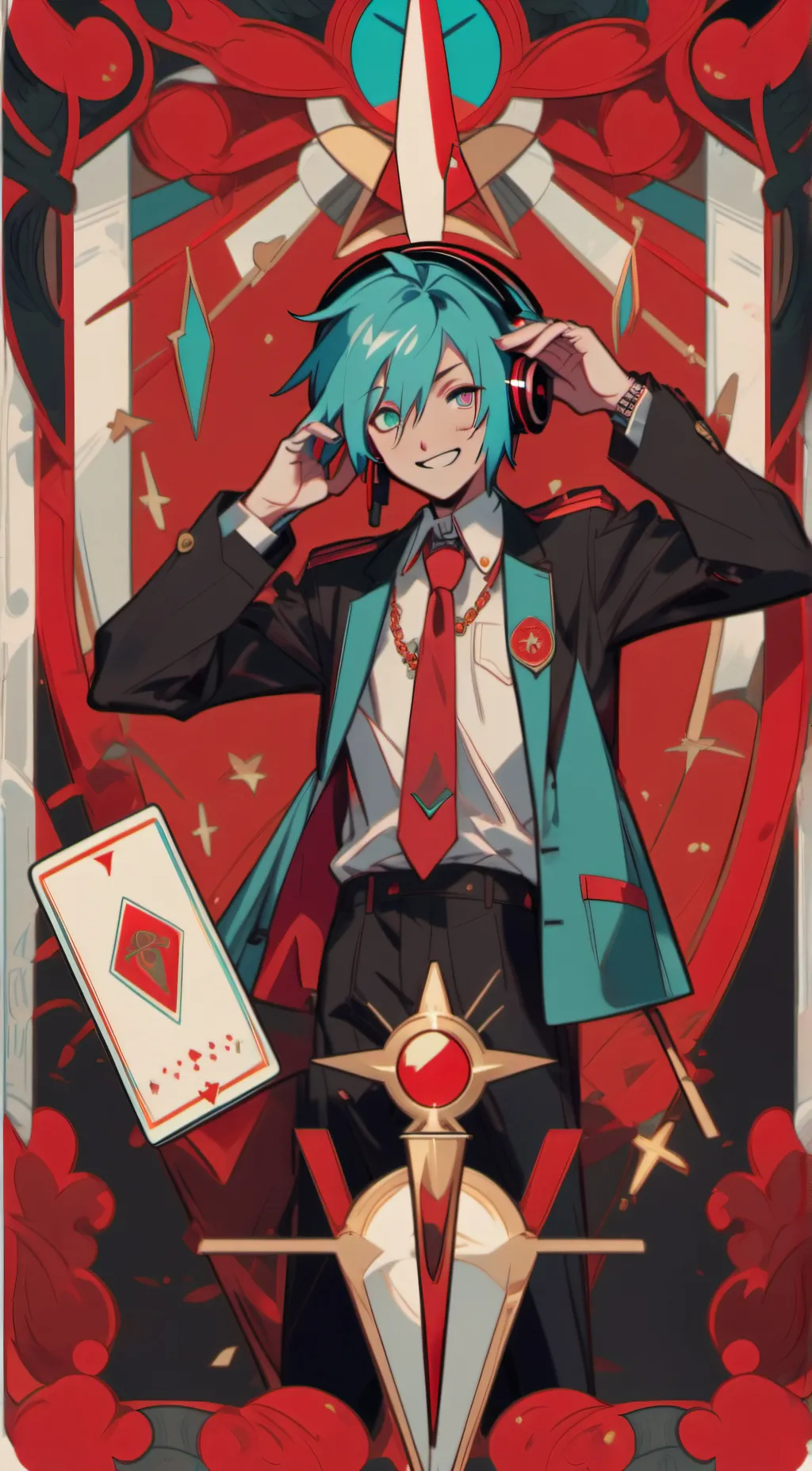 ai character: Hatsune Miko background