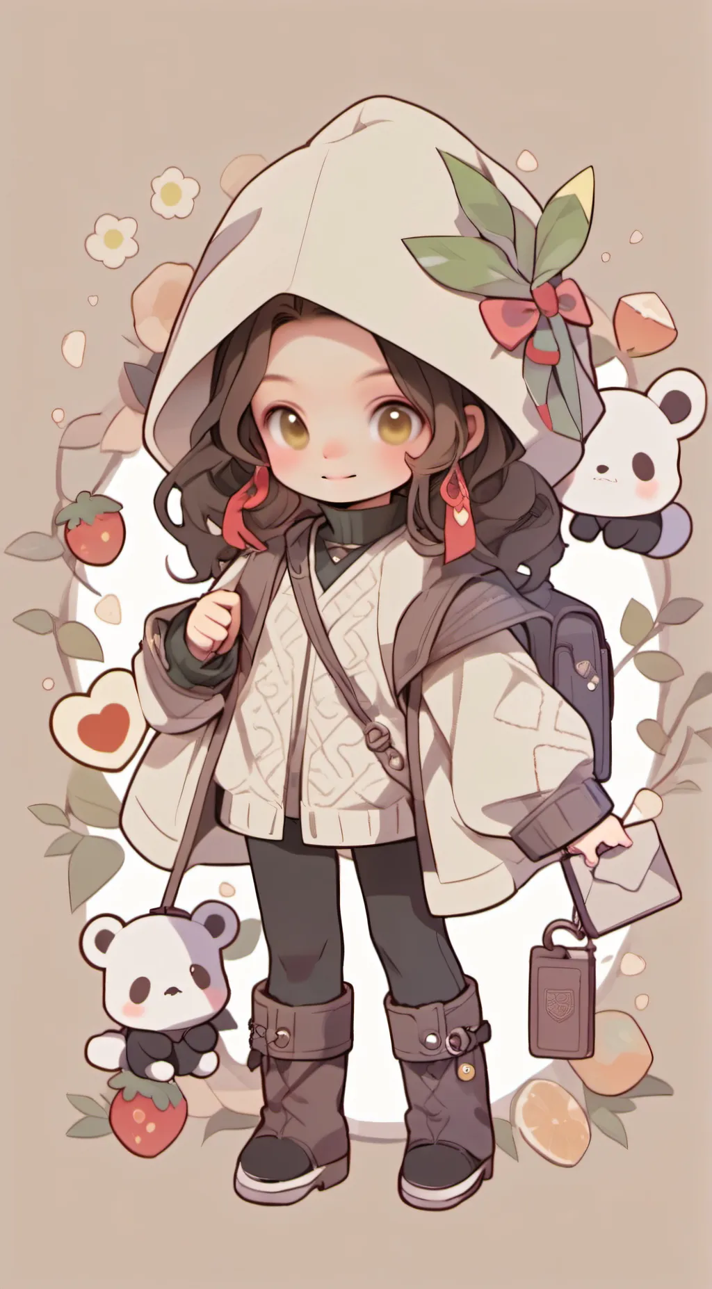 ai character: kyra background