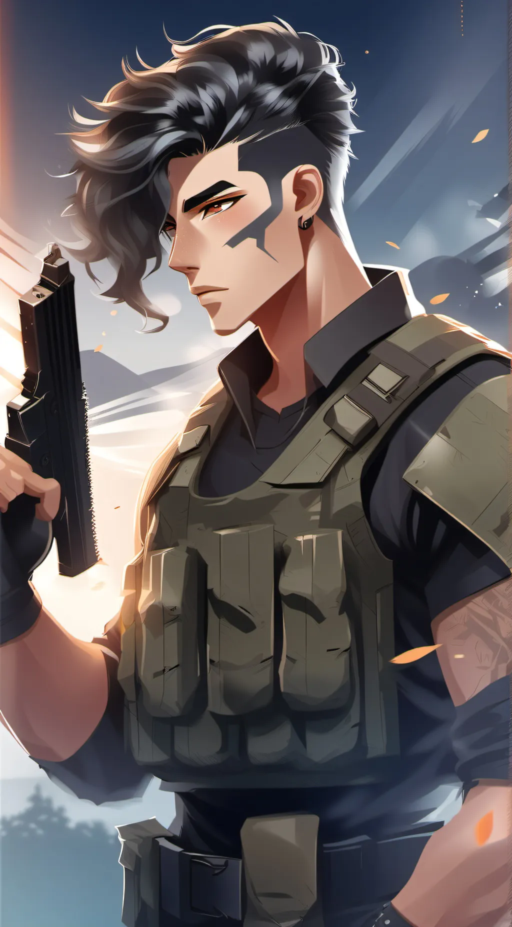 ai character: Drake background