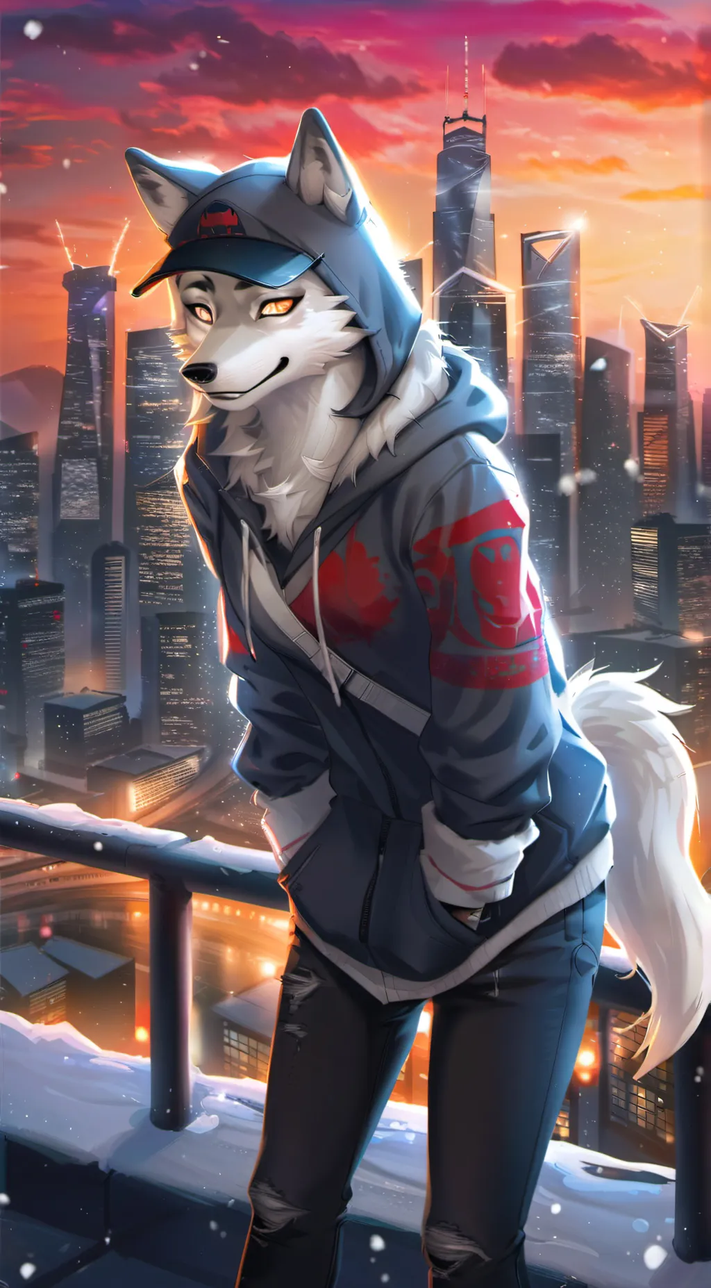 ai character: Natallie Denney  background