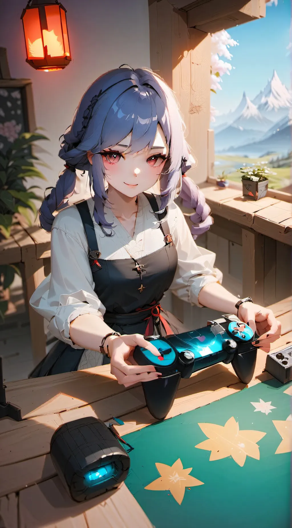 ai character: Lily background