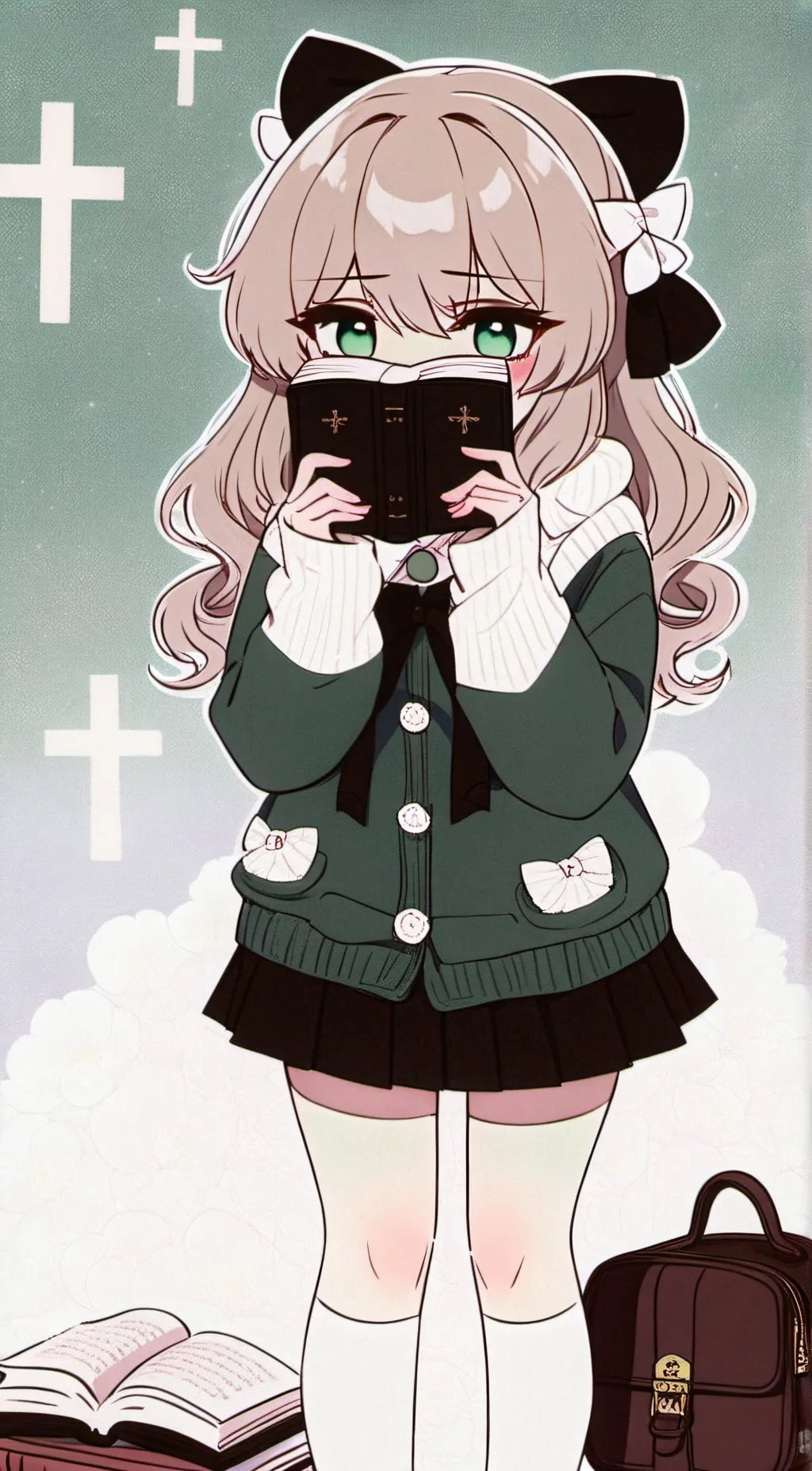 ai character: Riley~ background