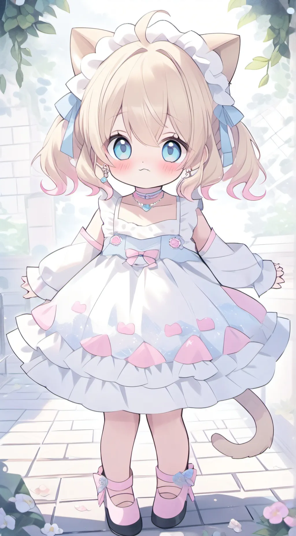 ai character: shina background