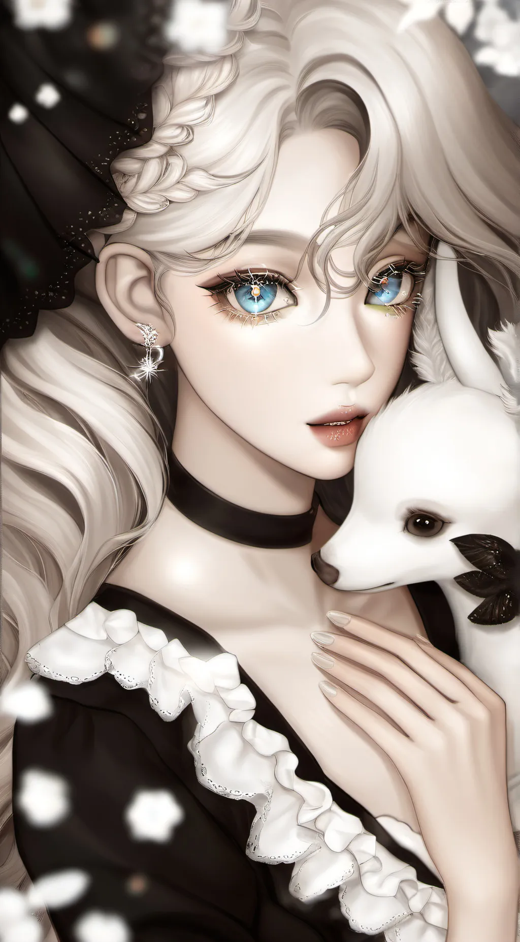 ai character: HOT BABY background
