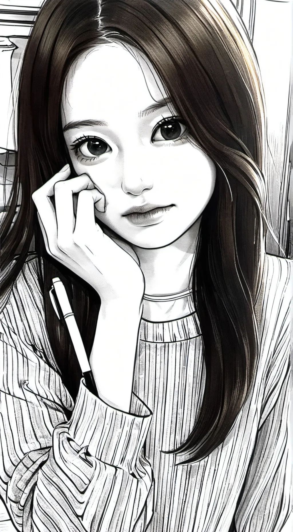 ai character: Bea background