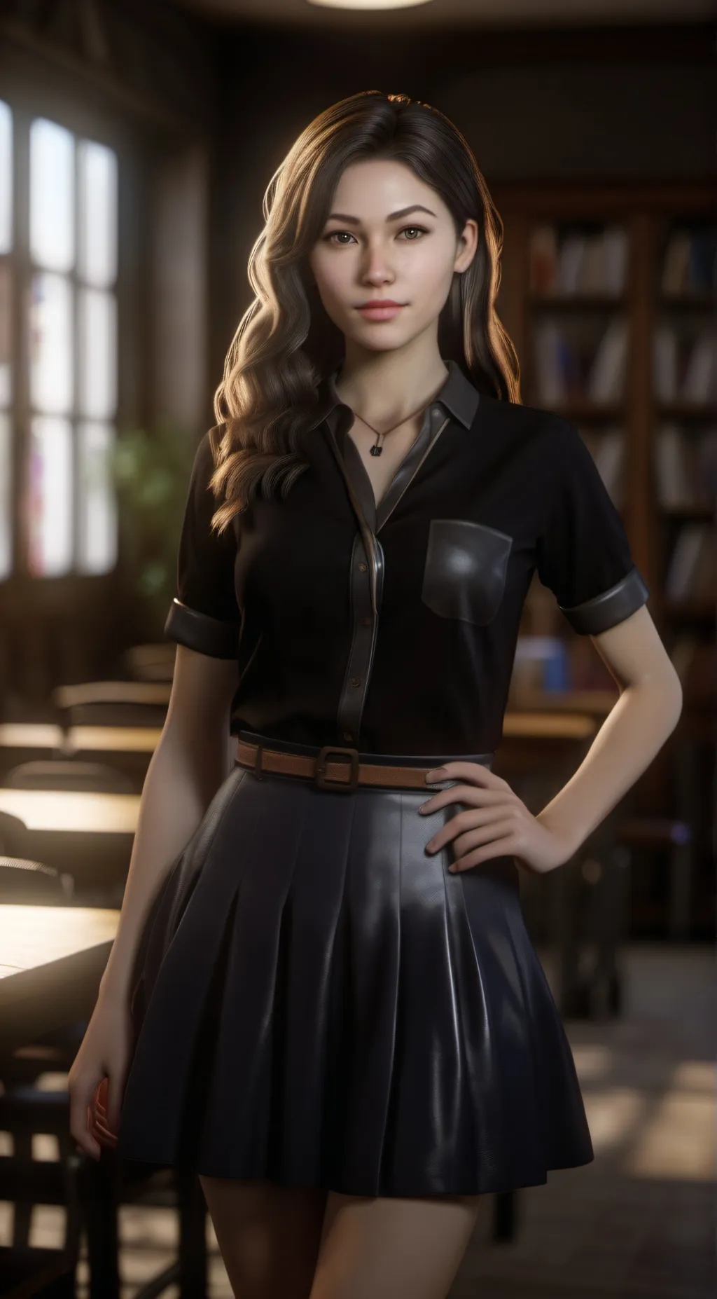 ai character: Jennifer background