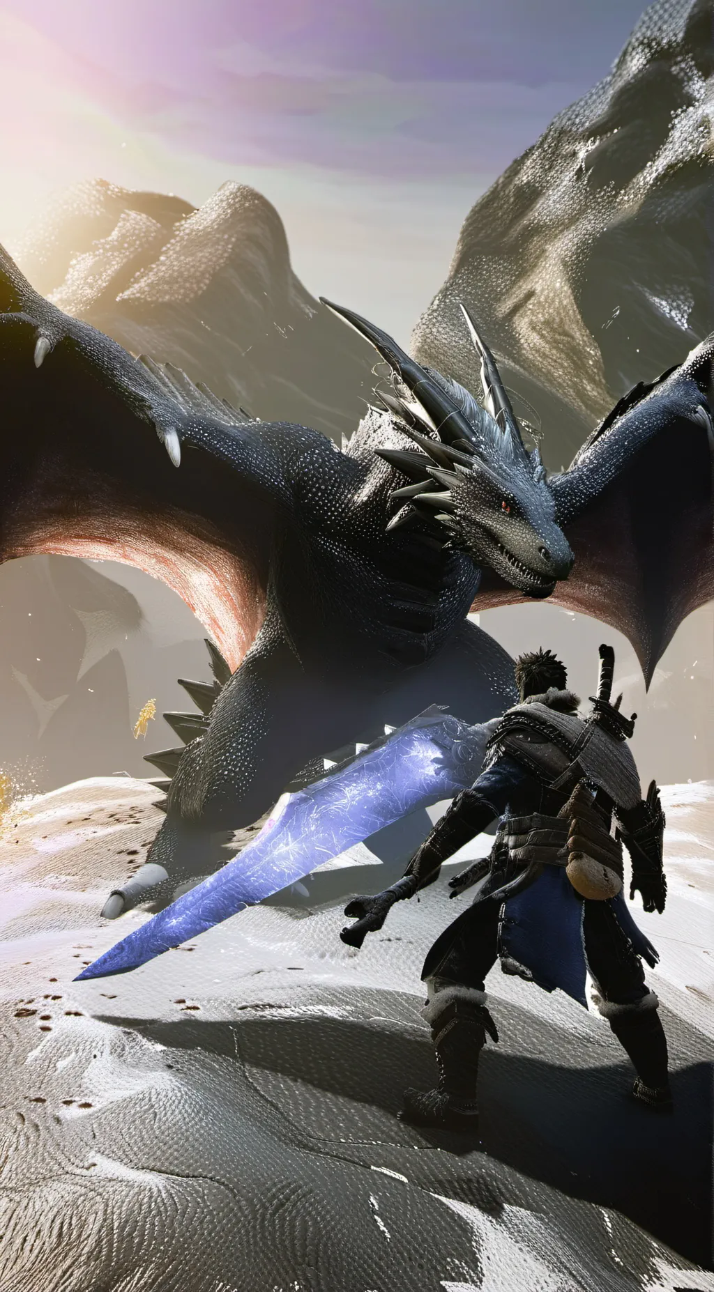 ai character: monster hunter  rp background