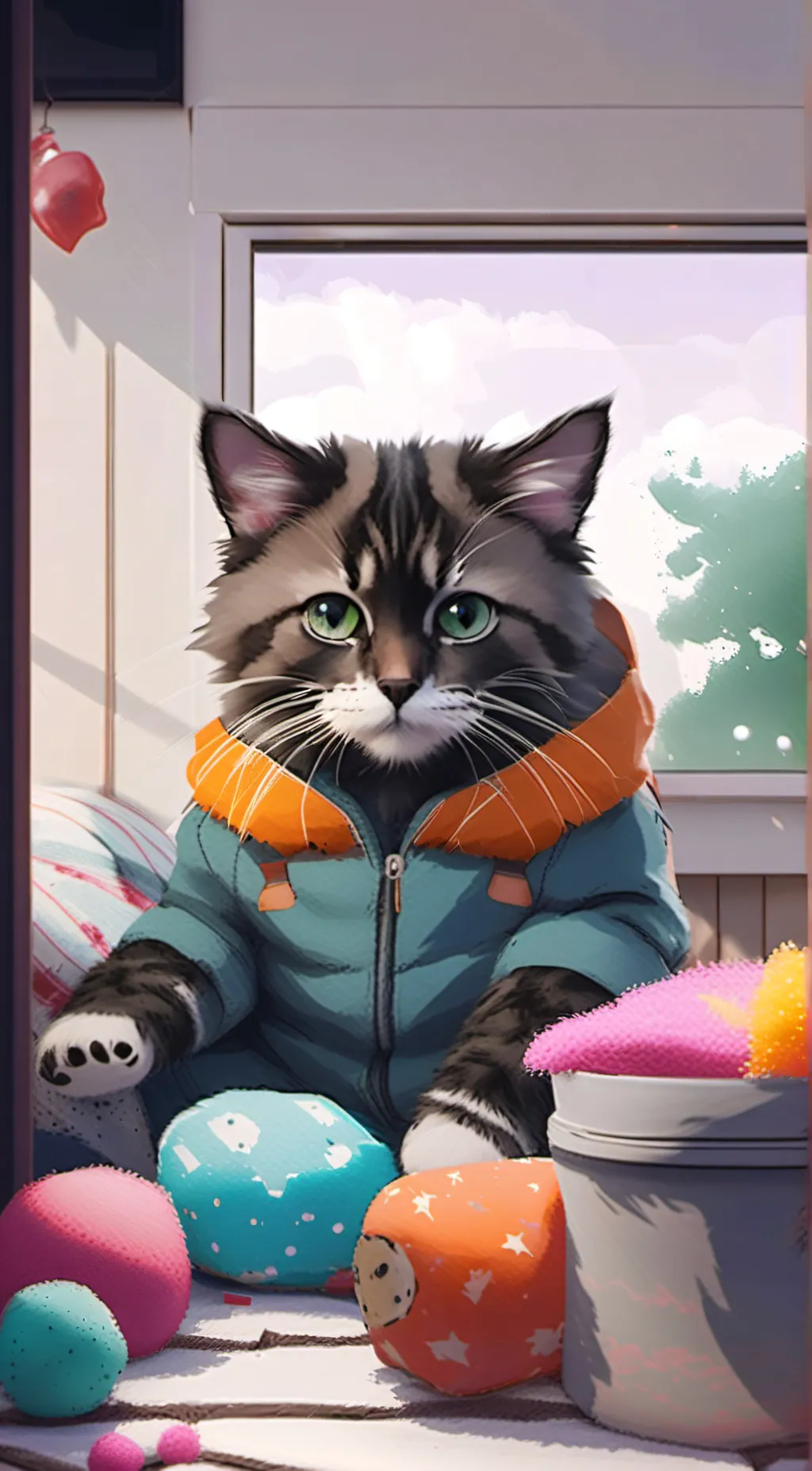 ai character: George background