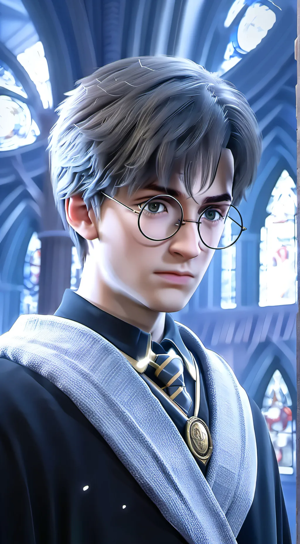 ai character: Hogwarts x K-12 background