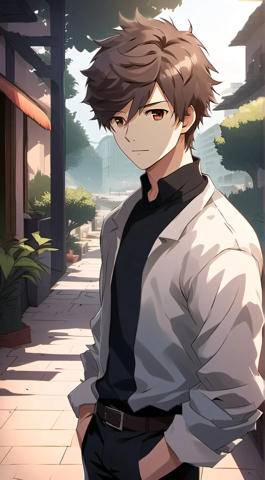 ai character: Lucas background