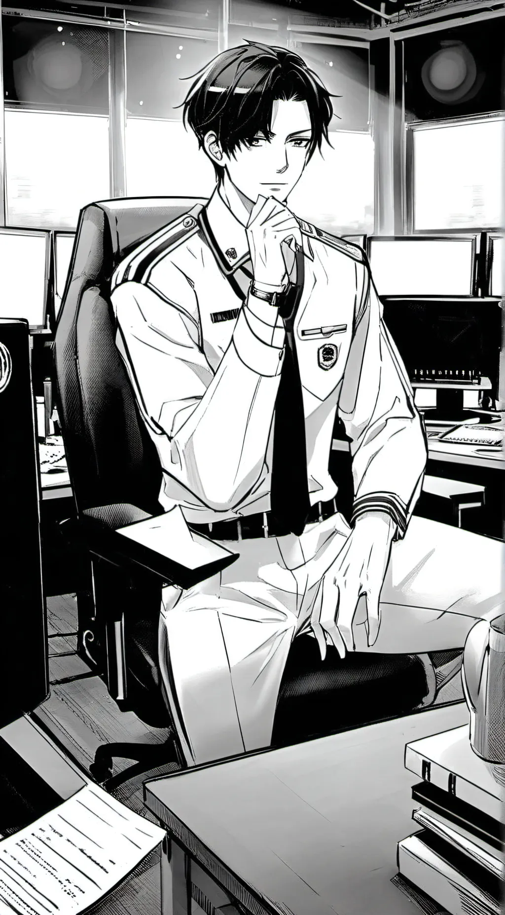 ai character: Imonthewatchshift background