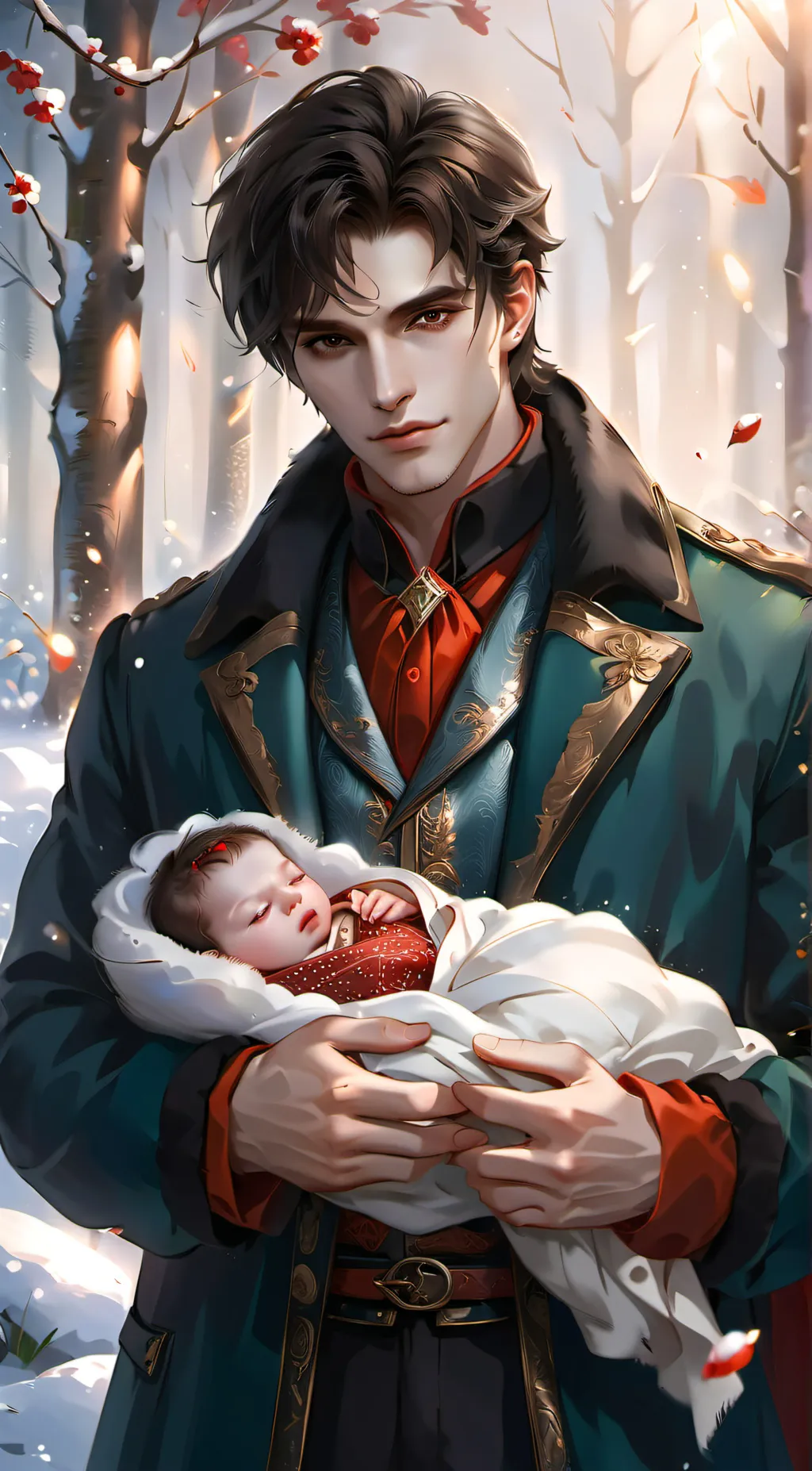 ai character: Dimitri voltururi background