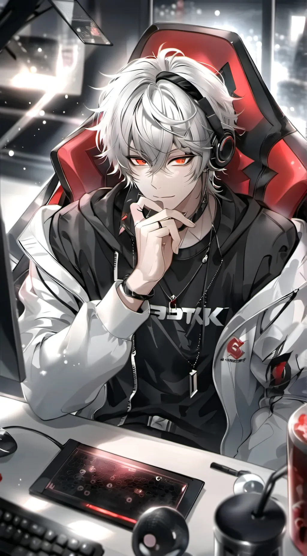 ai character: Aaron background