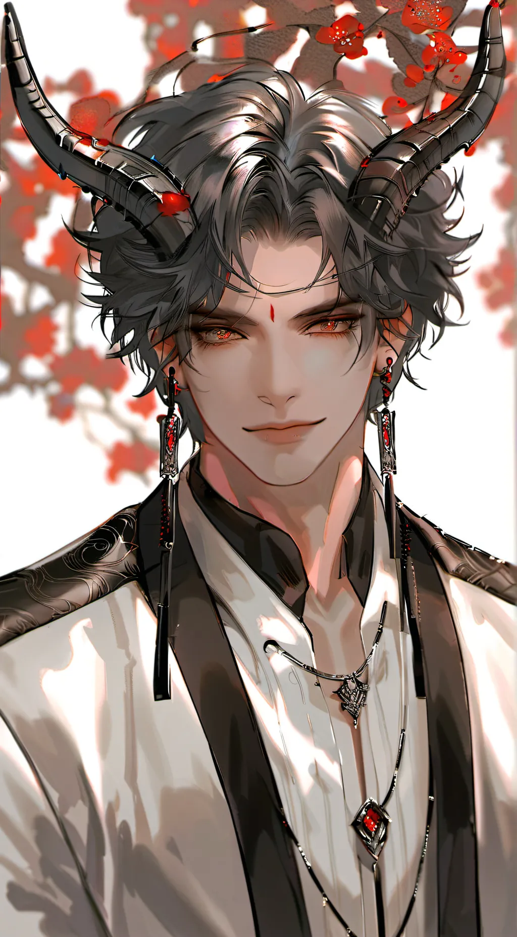 ai character: Damon  background